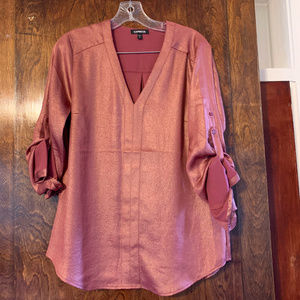Express NWOT Iridescent Blouse
